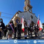 Multitudinario desfile de Fiestas Patrias en la plaza Ambrosio O’Higgins de Vallenar