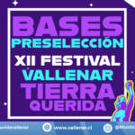 Bases para Preselección "Festival de la canción buscando la mejor voz para Vallenar"