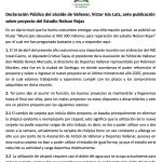 DECLARACIÓN PÚBLICA