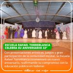 FELIZ ANIVERSARIO, ESCUELA RAFAEL TORREBLANCA