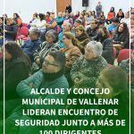 ALCALDE Y CONCEJO MUNICIPAL DE VALLENAR LIDERAN ENCUENTRO DE SEGURIDAD JUNTO A MAS DE 100 DIRIGENTES