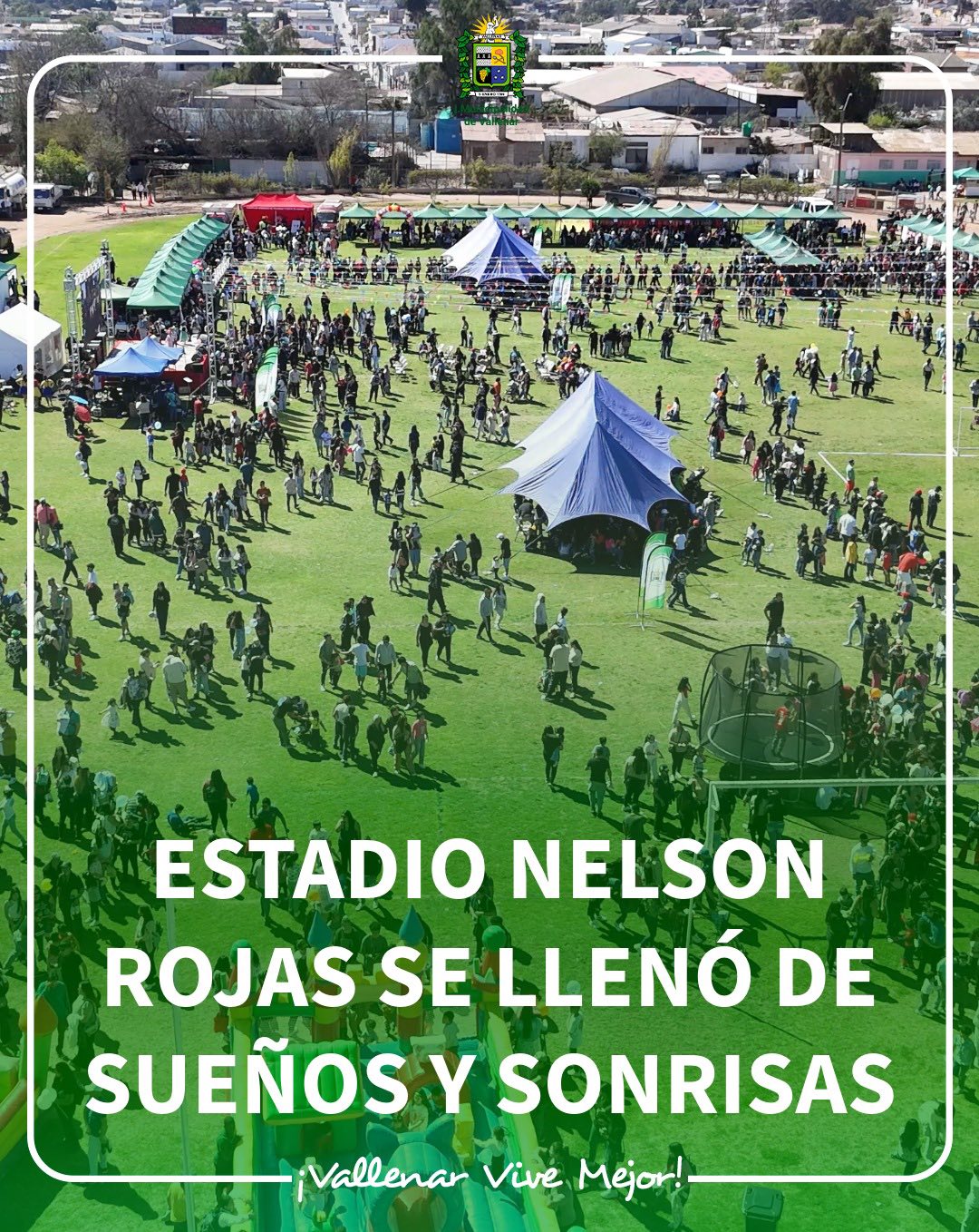 ESTADIO NELSÓN ROJAS SE LLENÓ DE SUEÑOS Y SONRISAS - I. Municipalidad ...