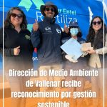 DIRECCIÓN DE MEDIO AMBIENTE DE VALLENAR RECIBE RECONOCIMIENTO POR GESTIÓN SOSTENIBLE