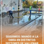 SEGUIMOS: MANOS A LA OBRA EN DISTINTOS SECTORES DE VALLENAR