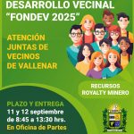 CONCURSO FONDO DE DESARROLLO VECINAL "FONDEV 2025"