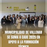MUNICIPALIDAD DE VALLENAR SE SUMA A CADE 2025