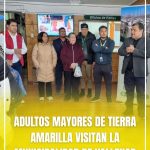 ADULTOS MAYORES DE TIERRA AMARILLA VISITAN LA MUNICIPALIDAD DE VALLENAR