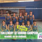 CLUB BALLENARY SE CORONA CAMPEON REGIONAL EN CHAÑARAL