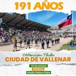 TE INVITAMOS AL GRAN DESFILE DE ANIVERSARIO N°191 DE OBTENCIÓN DE TÍTULO DE CIUDAD