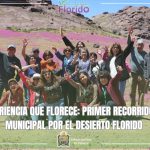PRIMER RECORRIDO DEL BUS MUNICIPAL POR EL DESIERTO FLORIDO