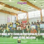 NIÑOS Y NIÑAS DE 12 ESCUELAS PARTICIPAN EN CAMPEONATO DE BABY FÚTBOL INCLUSIVO
