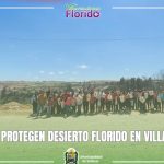 ESTUDIANTES PROTEGEN DESIERTO FLORIDO EN VILLA CORDILLERA