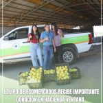 EQUIPO DE ECOMERCADOS RECIBE IMPORTANTE DONACIÓN EN HACIENDA VENTANA