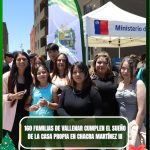 160 FAMILIAS DE VALLENAR CUMPLEN EL SUEÑO DE LA CASA PROPIA