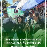 INTENSOS OPERATIVOS DE FISCALIZACIÓN EN FERIAS LIBRES DE VALLENAR