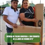 ENTREGA DE TOLDOS BENEFICIA A 200 FERIANTES DE LA JUNTA DE VECINOS N°6