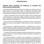 La Ilustre Municipalidad de Vallenar informa a sus vecinos y vecinas
